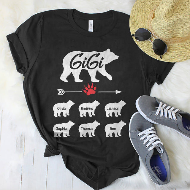 Gigi Bear Personalized Shirt