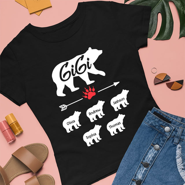Gigi Bear Personalized Shirt