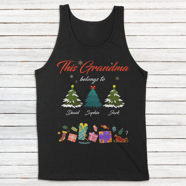 Grandma Belong Christmas Tree Personalized Shirt