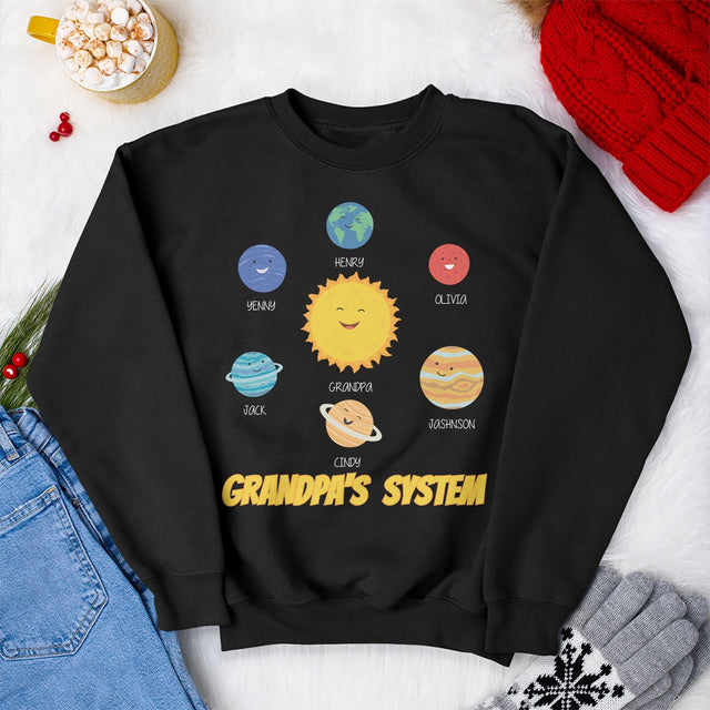 Grandpa's System Personalized Shirt