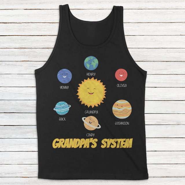 Grandpa's System Personalized Shirt