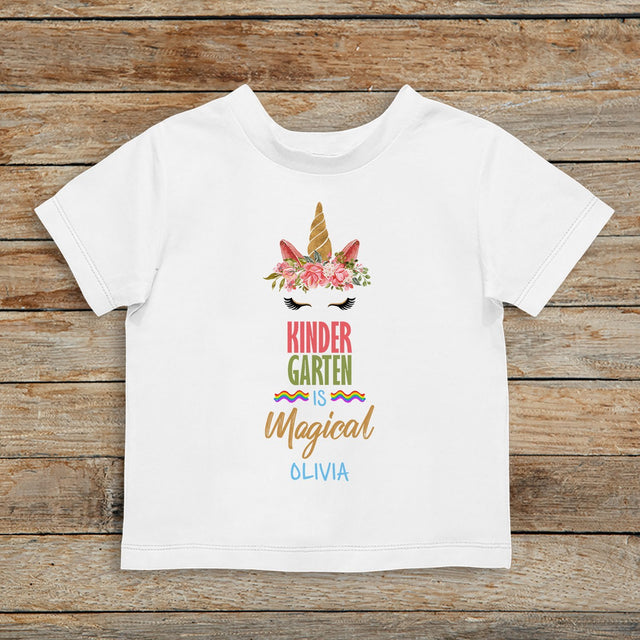 Kids Back To School Shirts, Personalized Name