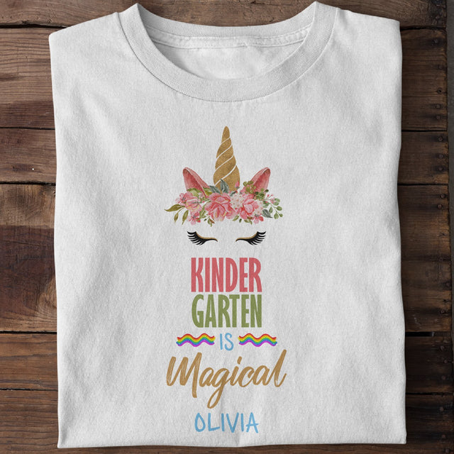 Kids Back To School Shirts, Personalized Name