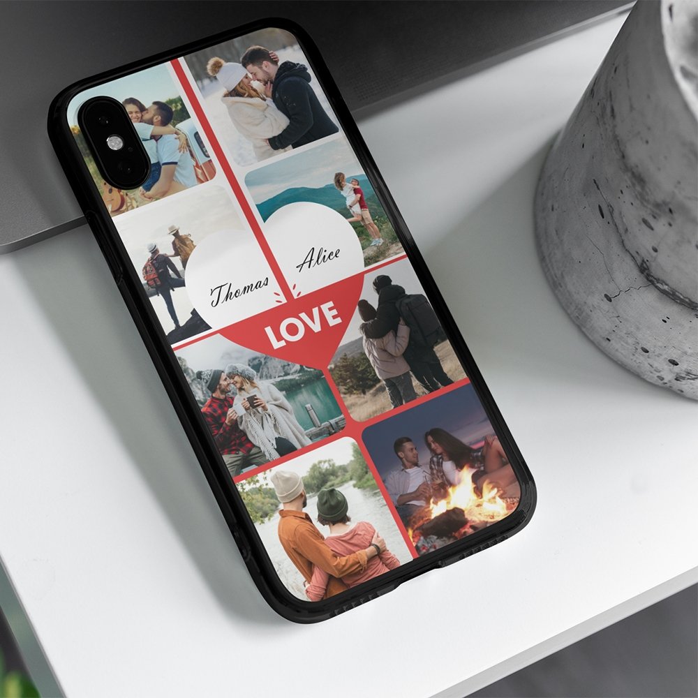 Love, Custom Photo Collage Phone Case Love, Custom Photo Collage Phone Case