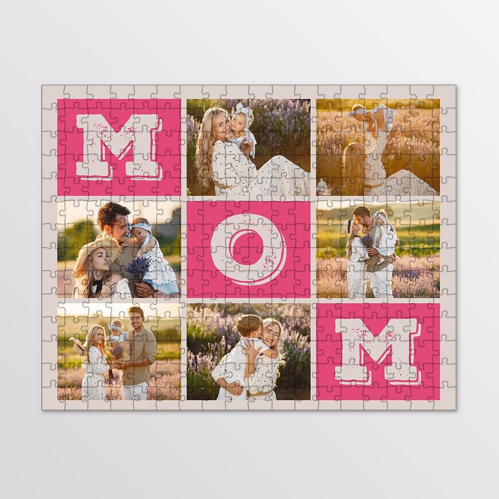Mom, Custom Photo Jigsaw Puzzles