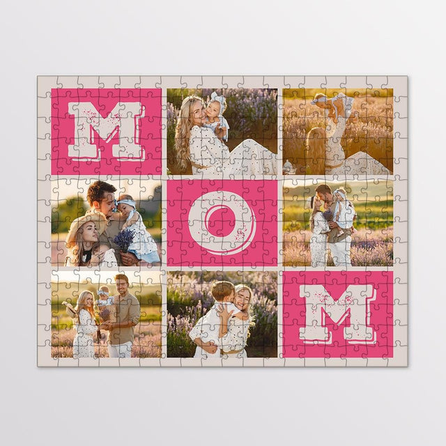Mom, Custom Photo Jigsaw Puzzles