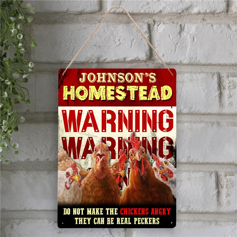 Personalized Chicken Coop, Homestead, Customized Farm Sign