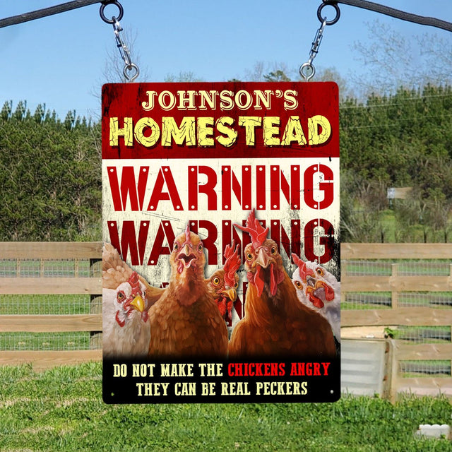 Personalized Chicken Coop, Homestead, Customized Farm Sign