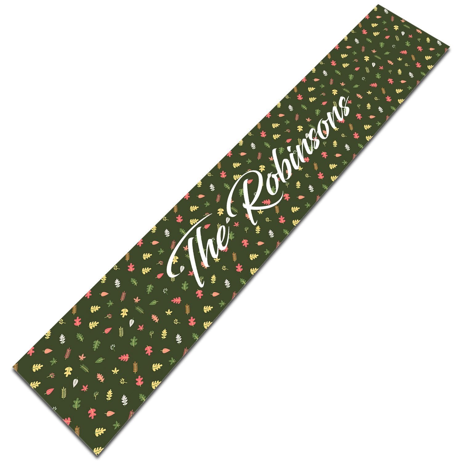 Personalized Table Runner, Custom Family Name