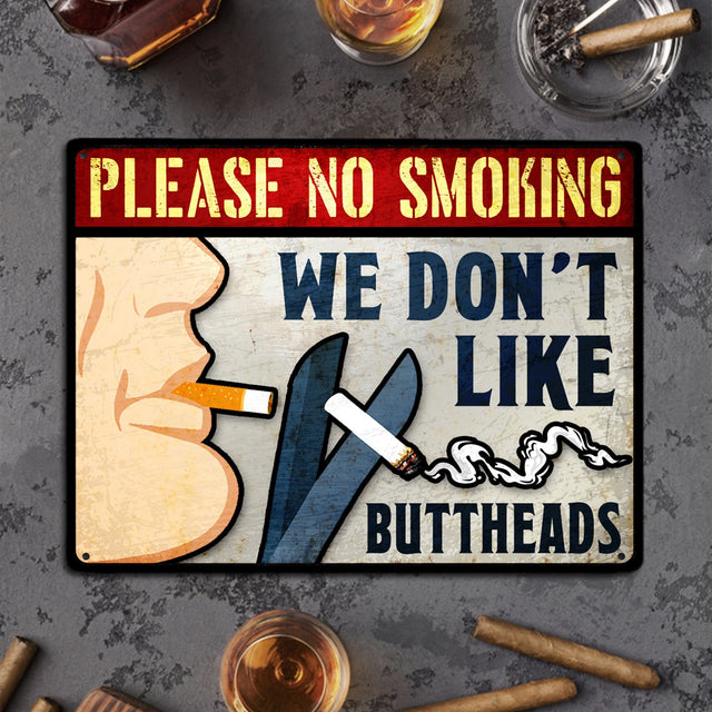 Please No Smoking We Don't Like Buttheads