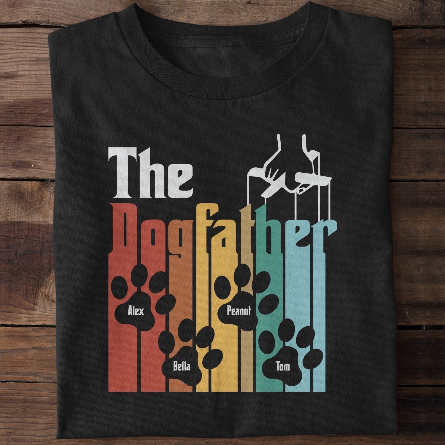 The DogFather Personalized Shirt