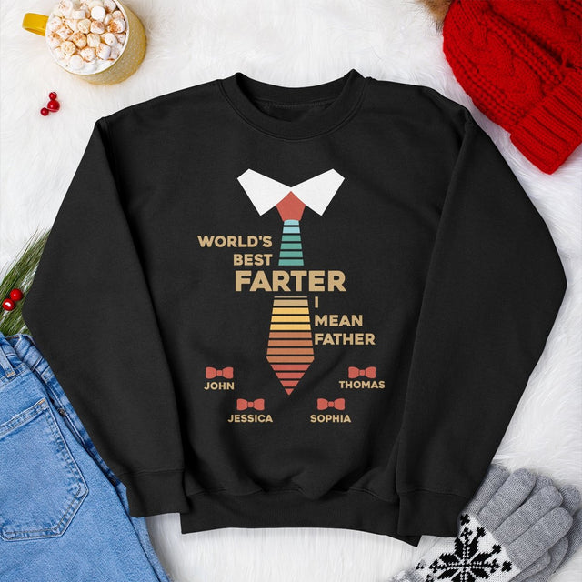 World's Best Farter I Mean Father Personalized Shirt