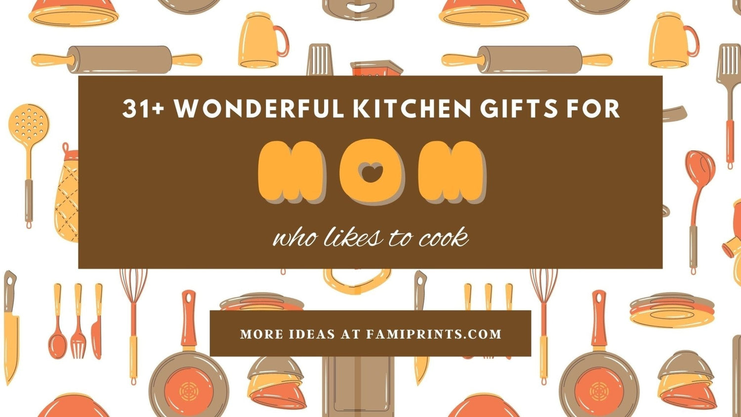 31+ Wonderful Kitchen Gifts For Mom Who Likes To Cook - FamiPrints | Trending Customizable Family Gifts