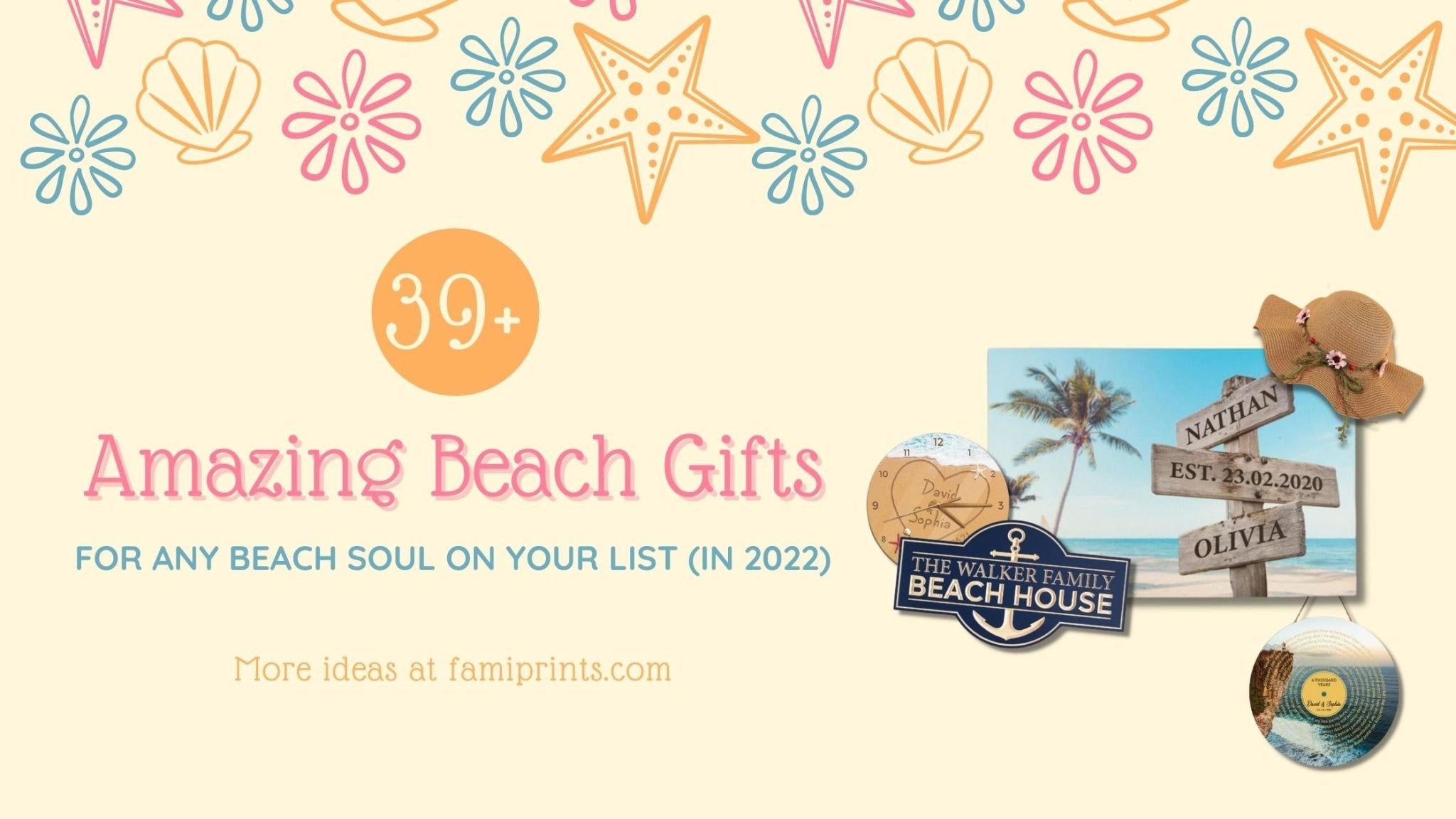 39+ Amazing Beach Gifts For Any Beach Soul On Your List (In 2022) - FamiPrints | Trending Customizable Family Gifts