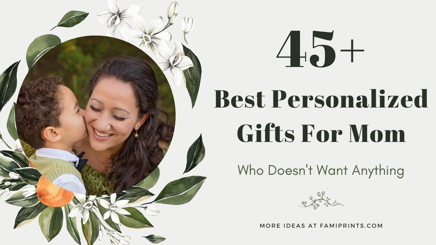45+ Amazing Personalized Gifts For Mom Who Doesn't Want Anything (2022 Guide) - FamiPrints | Trending Customizable Family Gifts