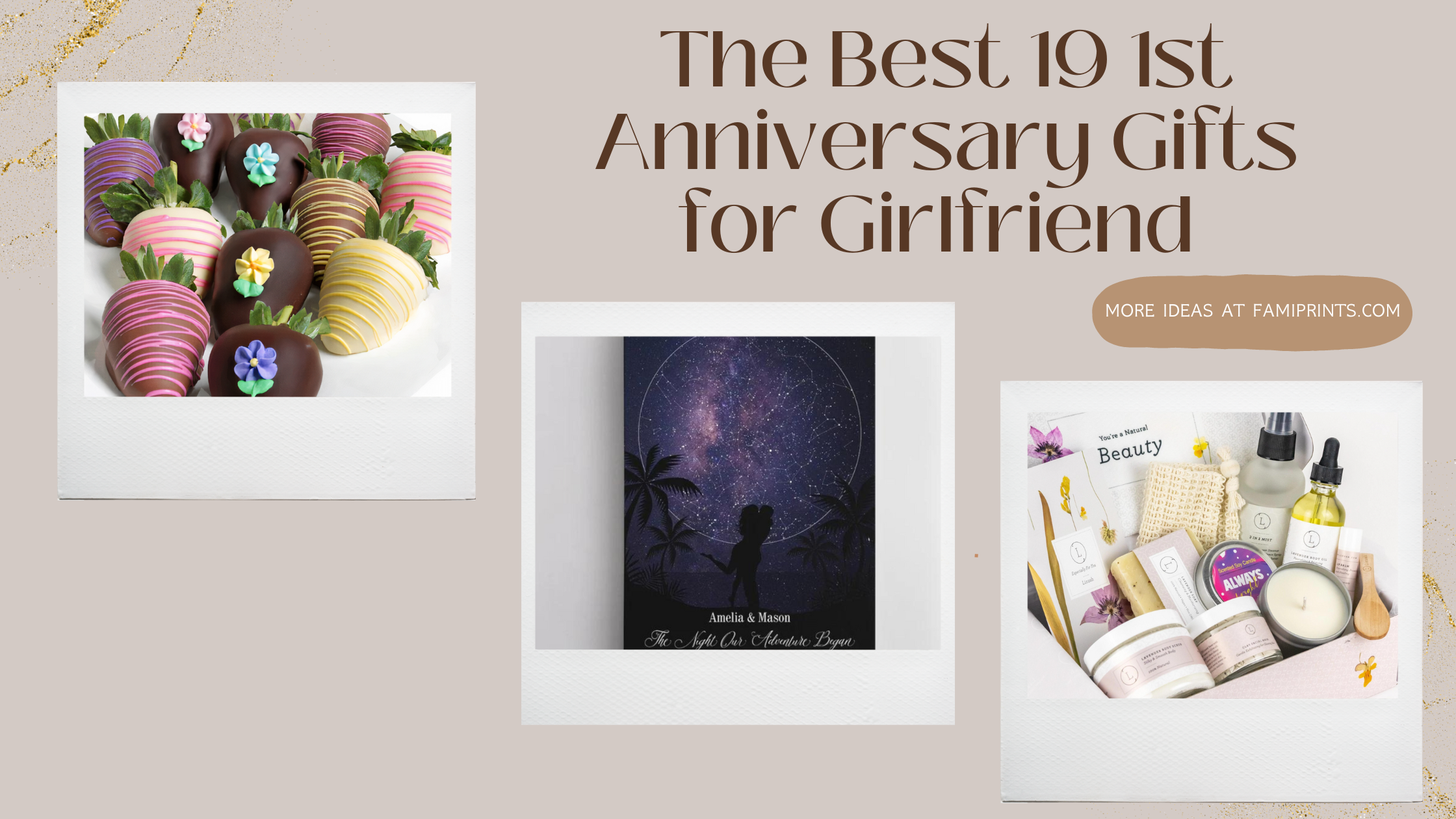 The 19 Best 1st Anniversary Gifts for Girlfriend That Melt Her Heart