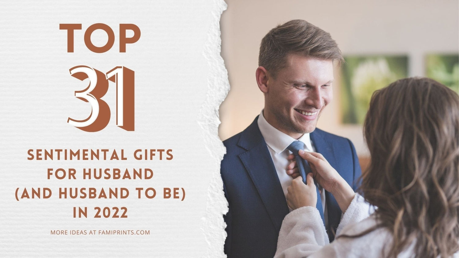 Top 31 Sentimental Gifts For Husband (and Husband To Be) In 2022 - FamiPrints | Trending Customizable Family Gifts