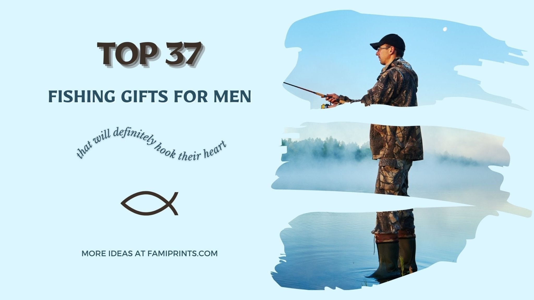 Top 37 Fishing Gifts For Men That'll Definitely Hook Their Heart - FamiPrints | Trending Customizable Family Gifts