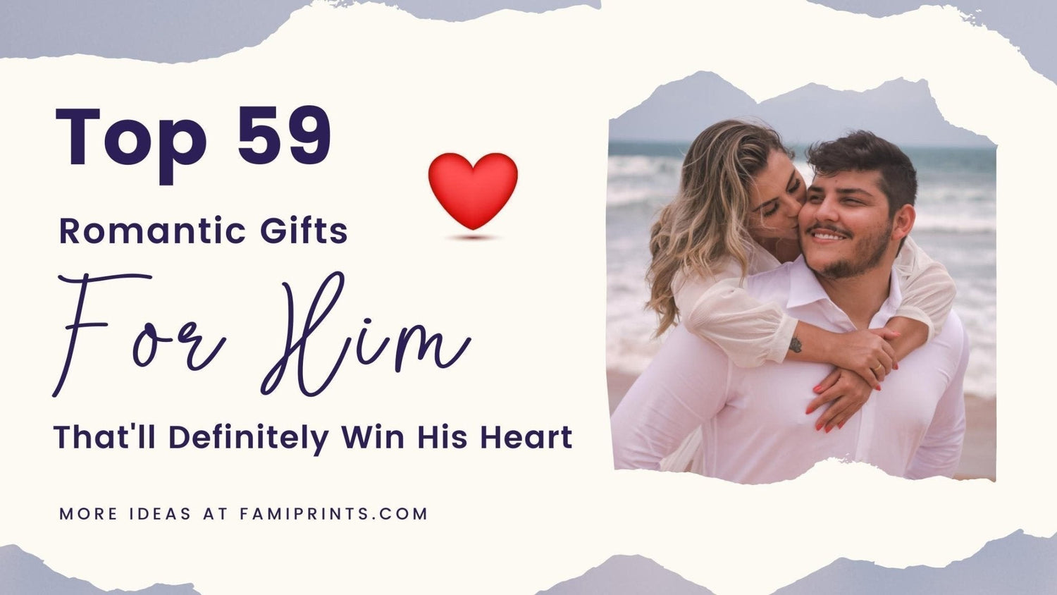 Top 59 Romantic Gifts For Him That'll Definitely Win His Heart - FamiPrints | Trending Customizable Family Gifts