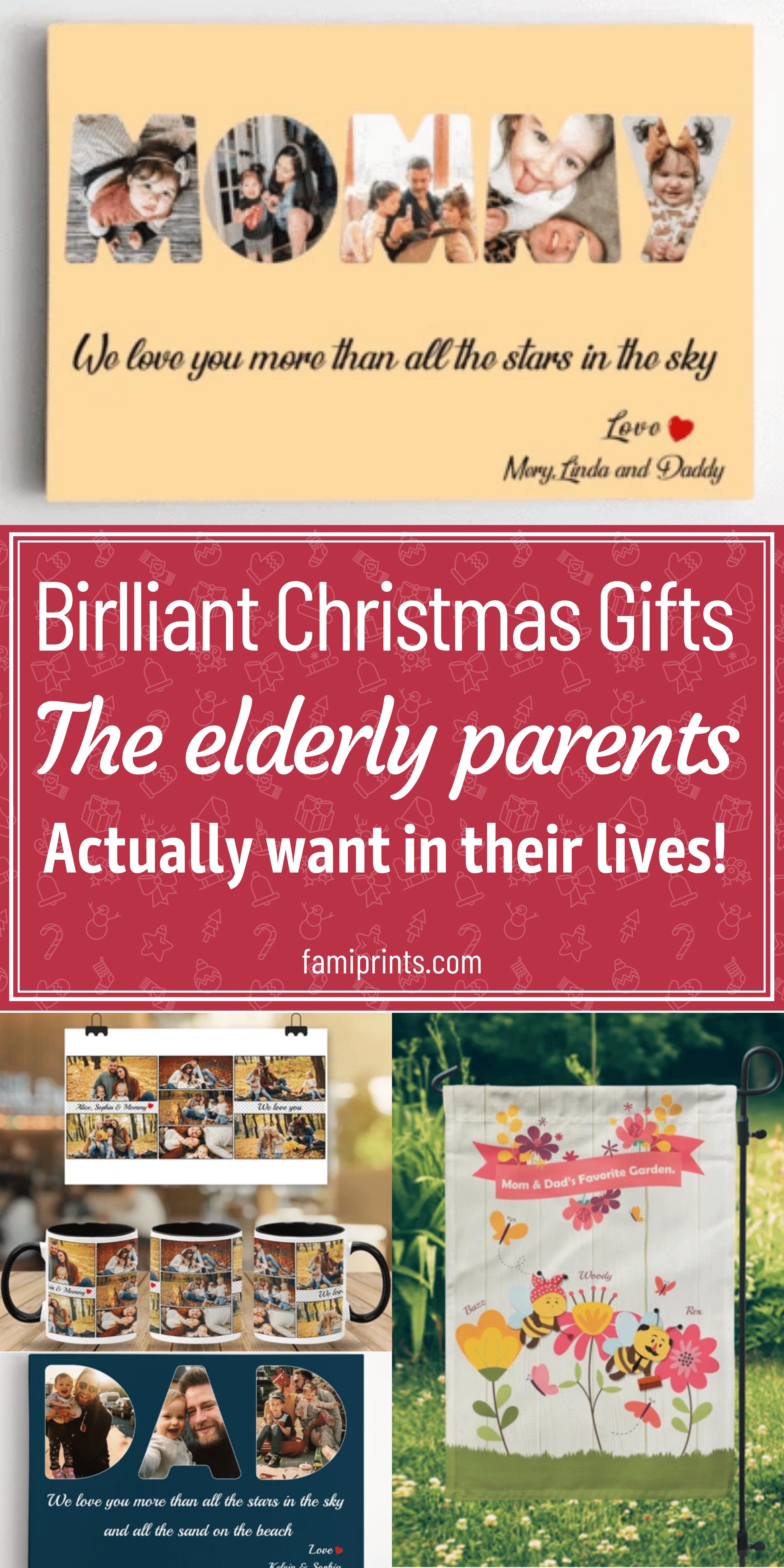 Gifts For Parents | FamiPrints | Trending Personalized Family Gifts