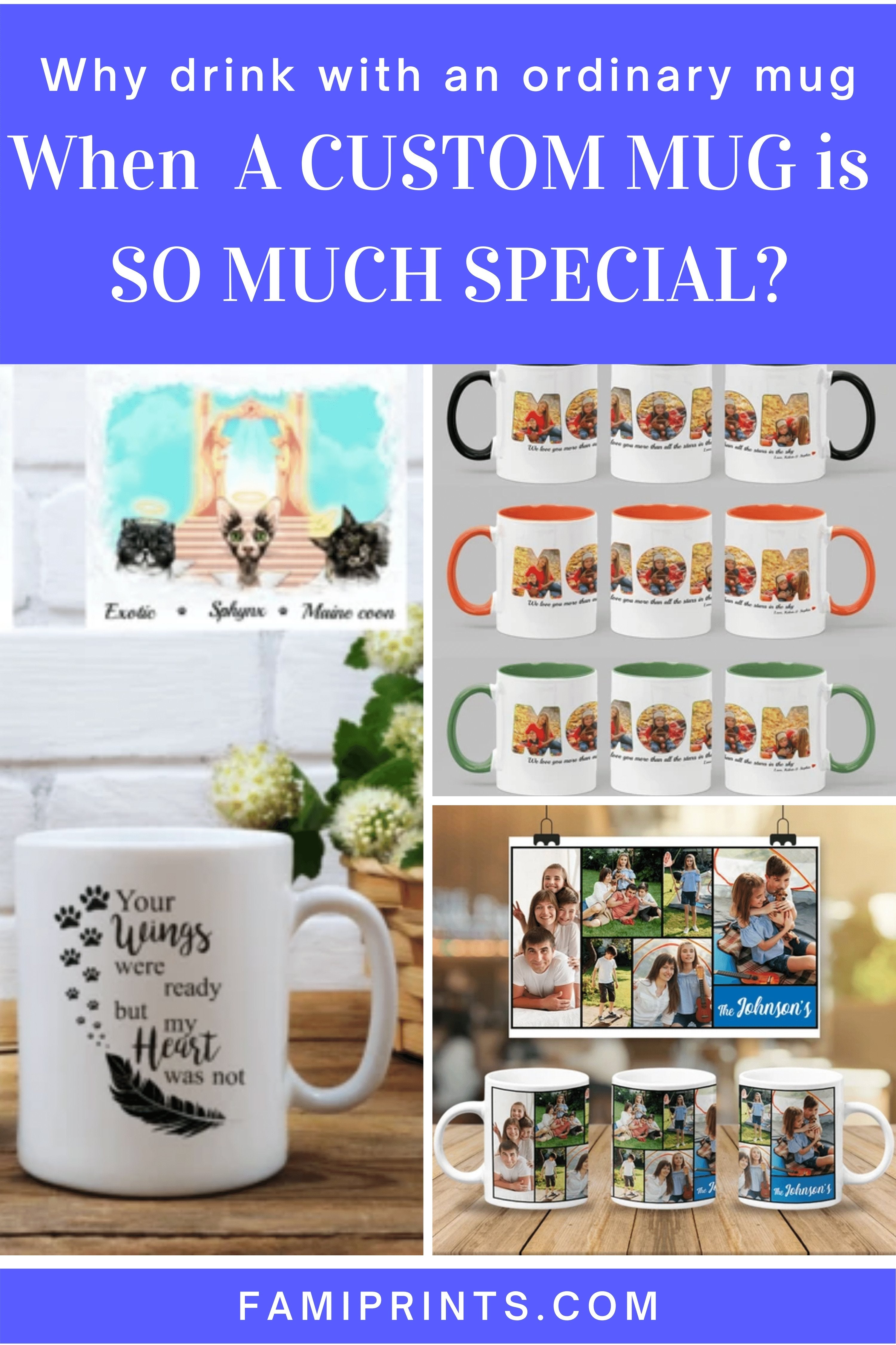 Personalized Mugs For Family | FamiPrints | Trending Personalized Family Gifts