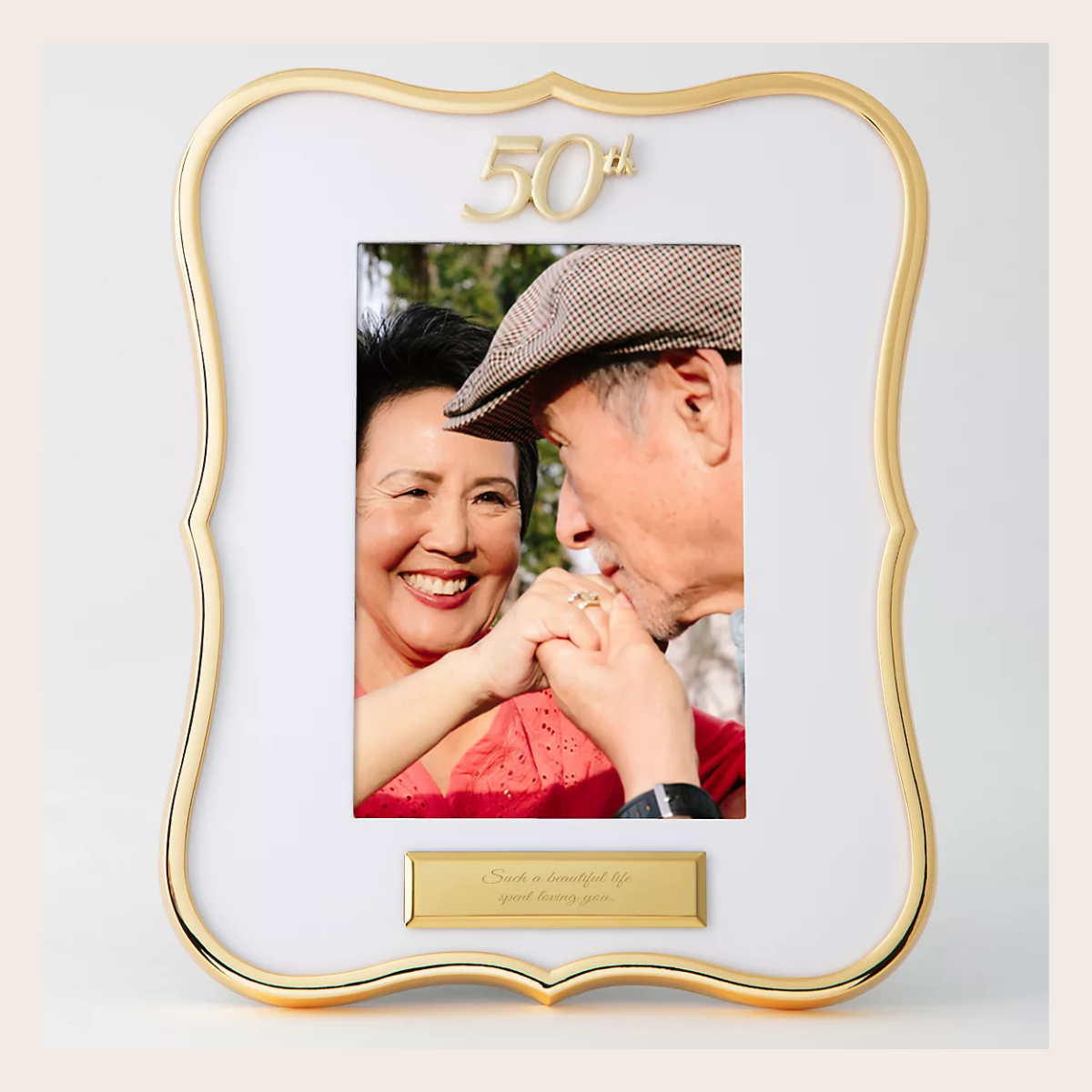 Personalised 50th Golden Wedding Anniversary Traditional Photo Album &  Scrapbook gift