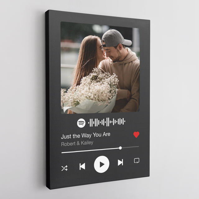 Personalized Spotify Song Code Wall Art Canvas