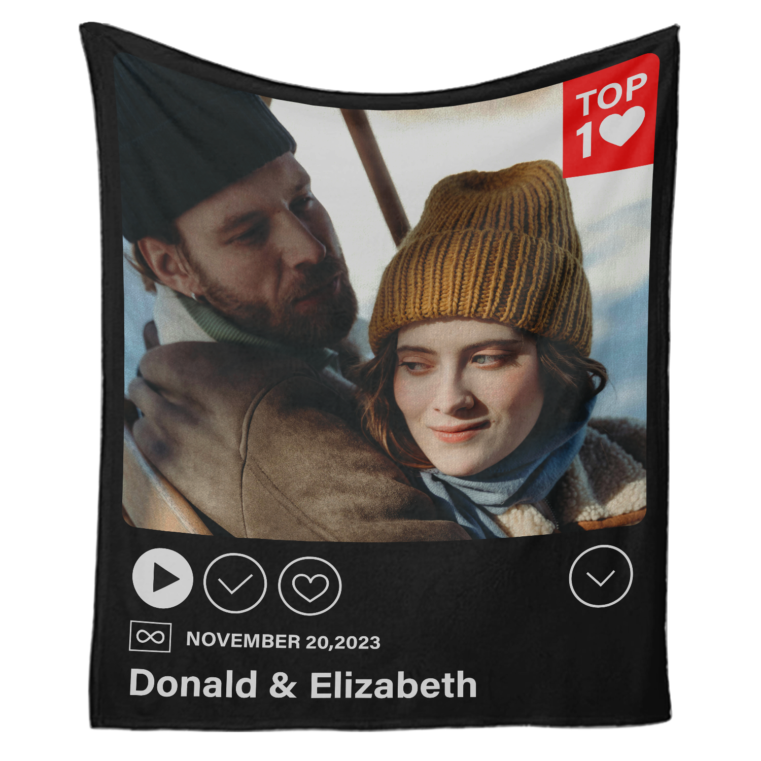 Custom Photo Movie Poster Blanket