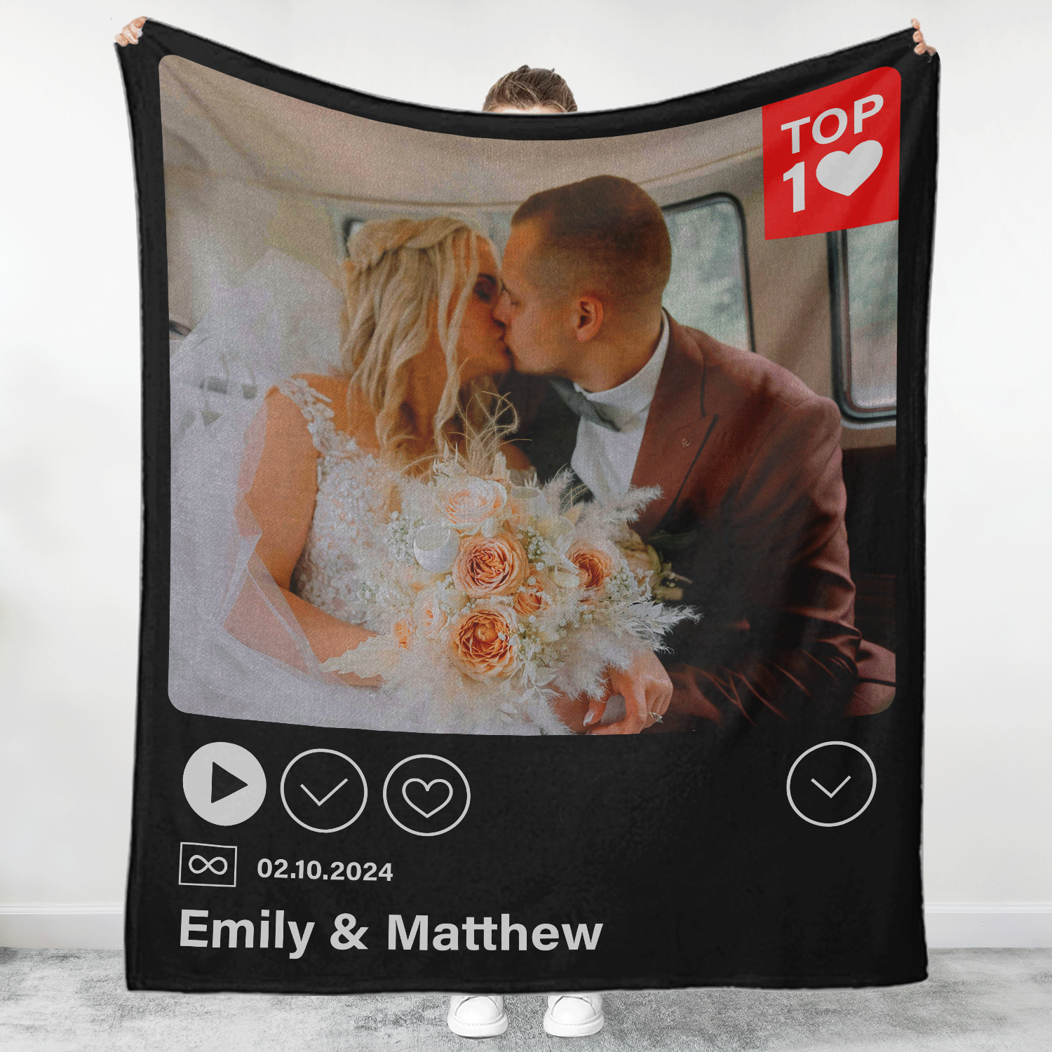 Custom Photo Movie Poster Blanket