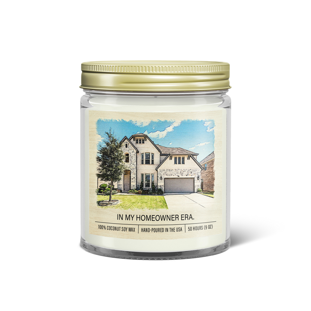 In My Homeowner Era, Custom Homeowner Candle, First Home Gifts