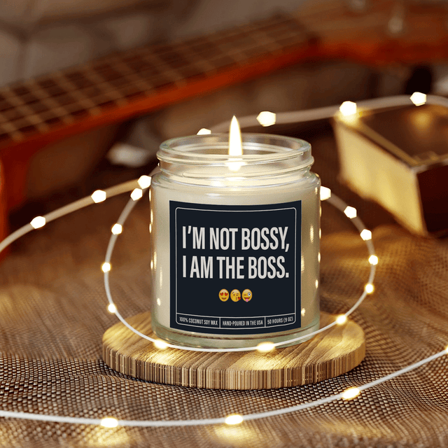 Customized Message Scented Candle – Personalize with Your Text