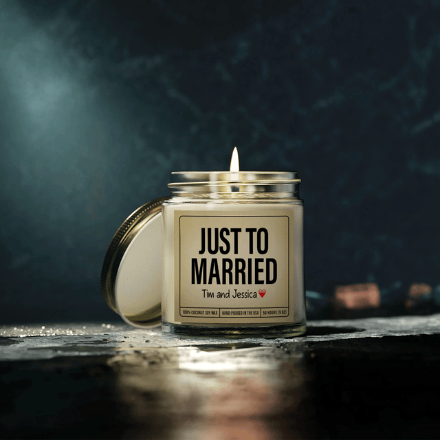 Customized Message Scented Candle – Personalize with Your Text