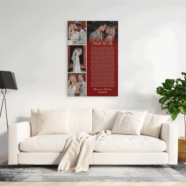 Personalized Photos & Song Lyrics, Meaningful Wall Art