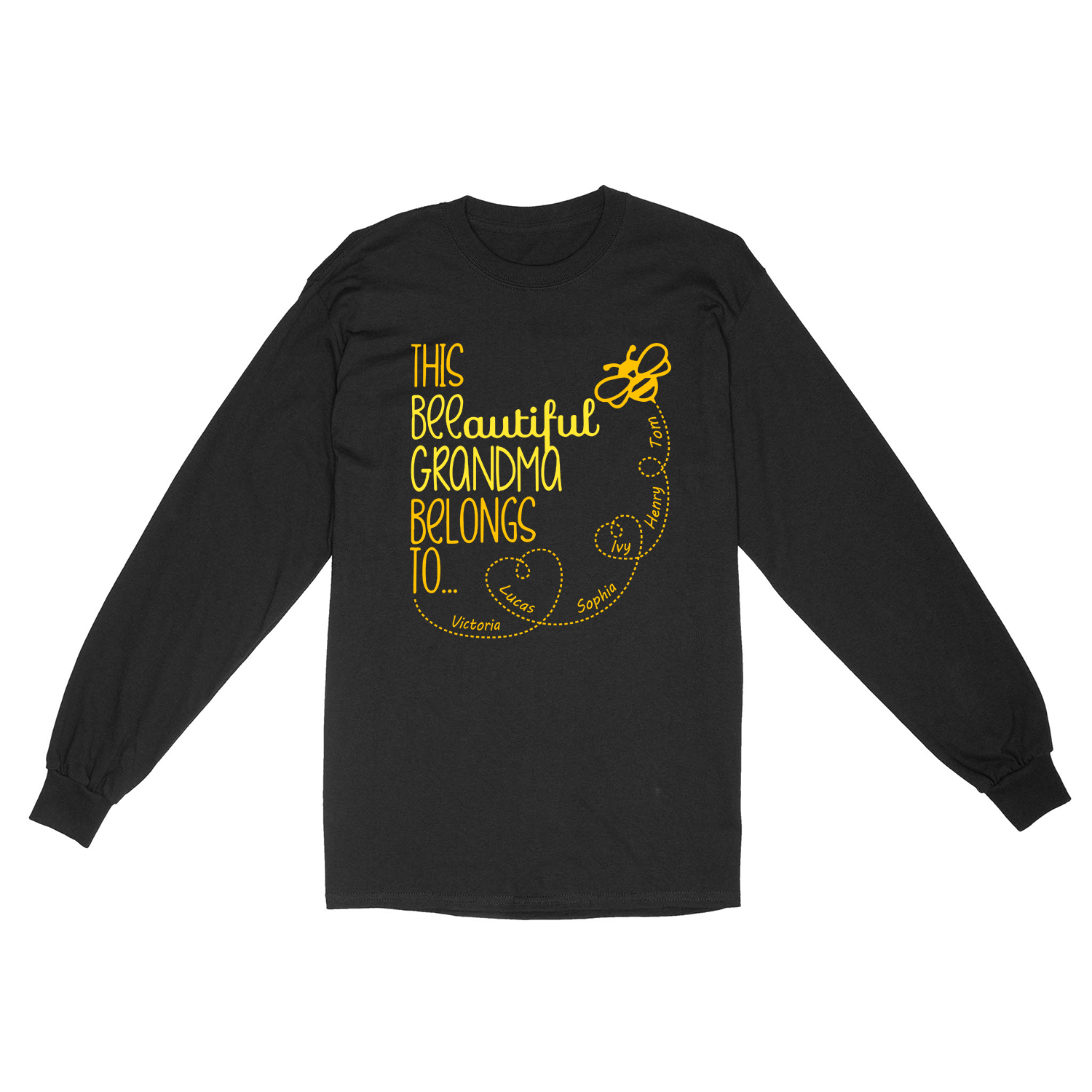 Custom Grandma Bee Design Shirt