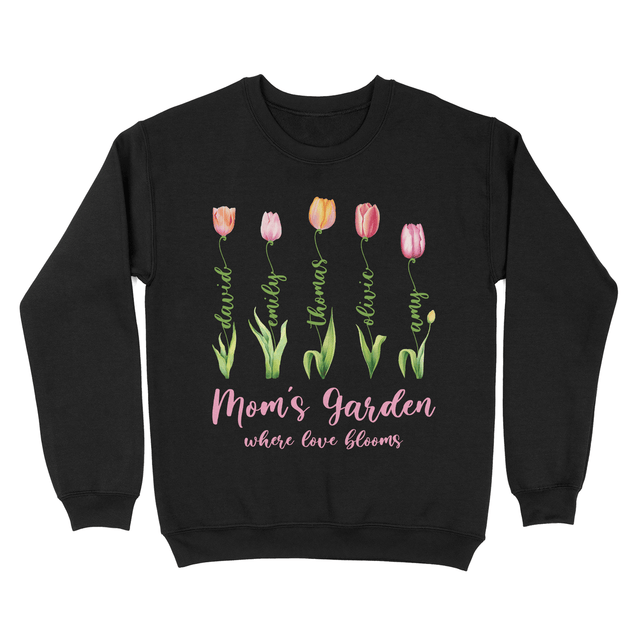 Personalized Mom's Garden Custom Name Shirt