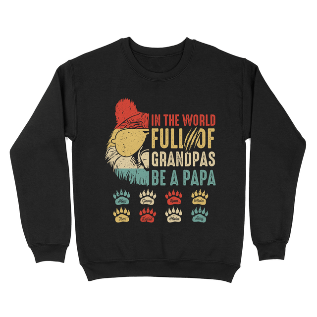 Personalized Papa Bear Design Shirt