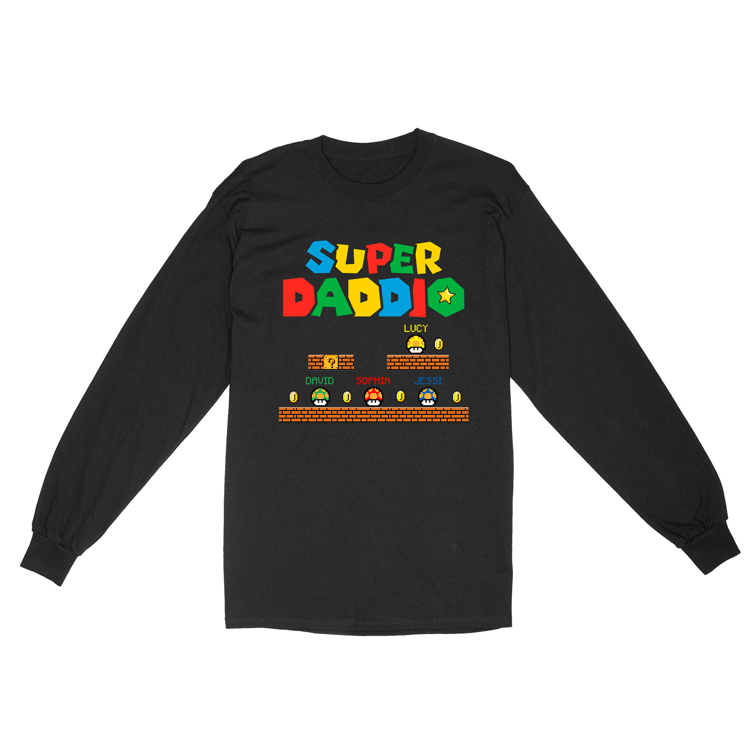 Personalized Super Daddio Shirt