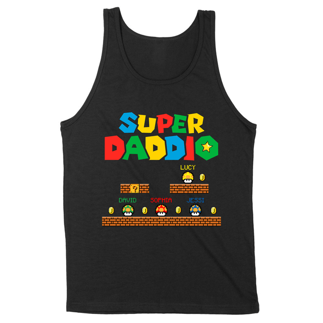 Personalized Super Daddio Shirt