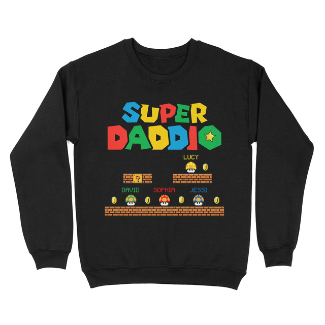 Personalized Super Daddio Shirt