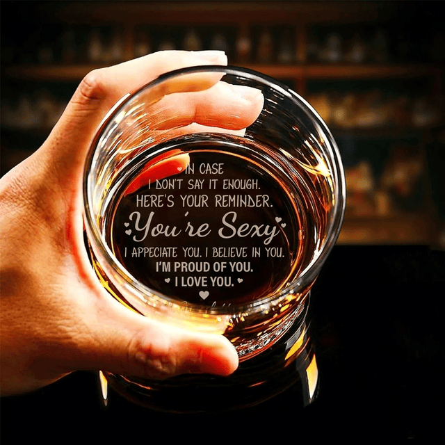 Personalized Engraved Whiskey Glass