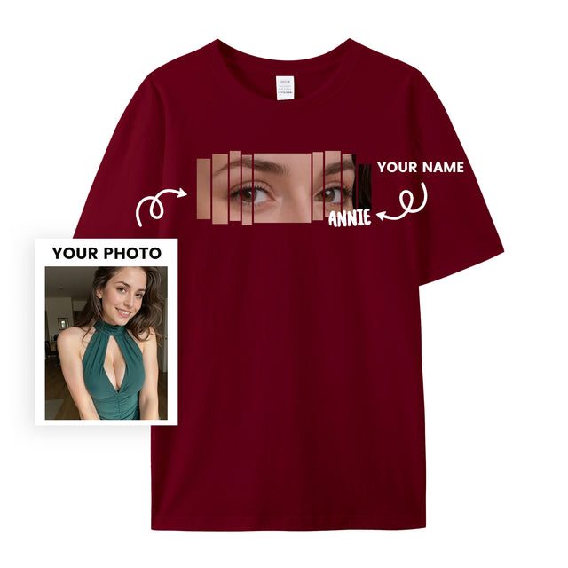 Custom Eye Shirt for Girlfriend & Boyfriend