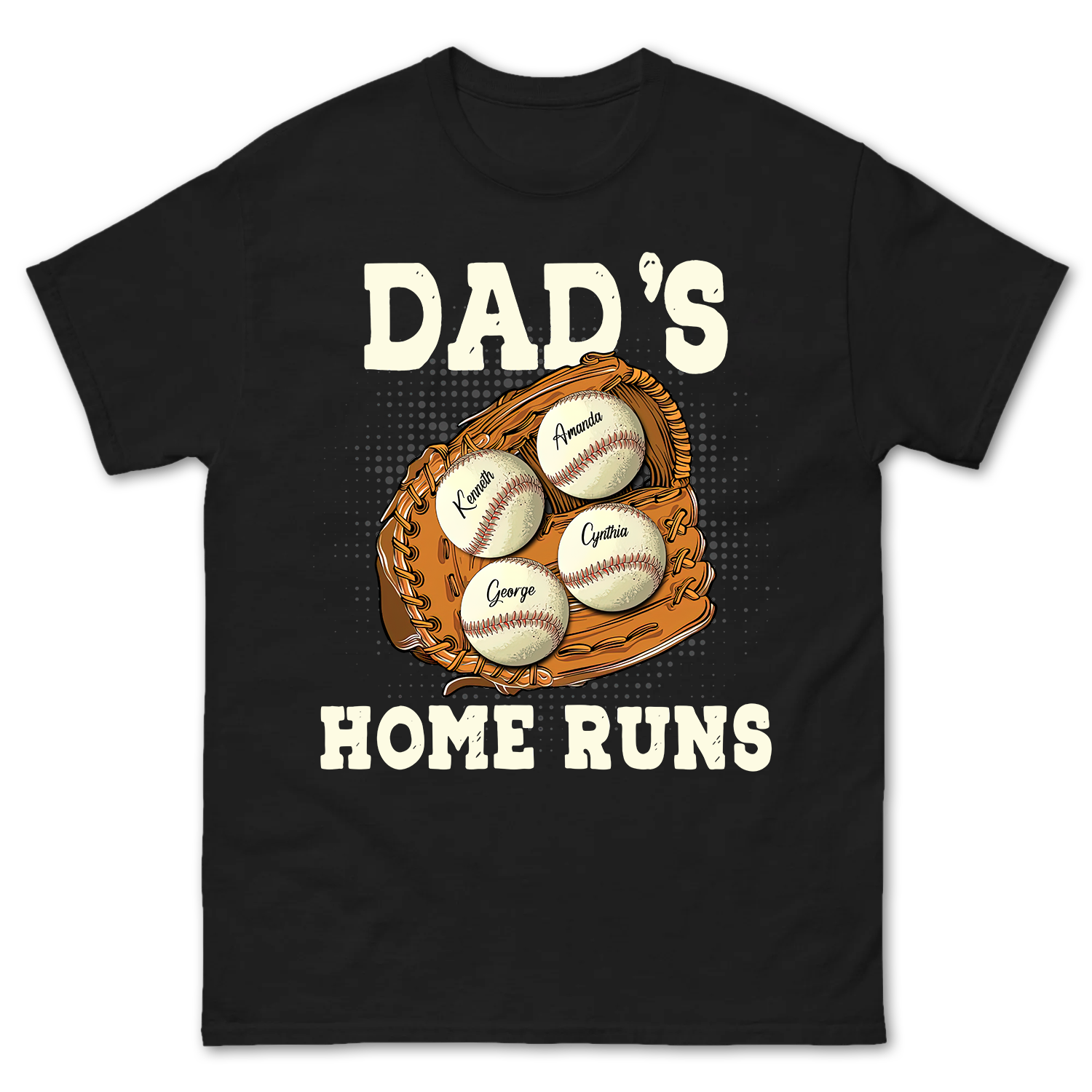 Custom Dad's Home Runs Shirt