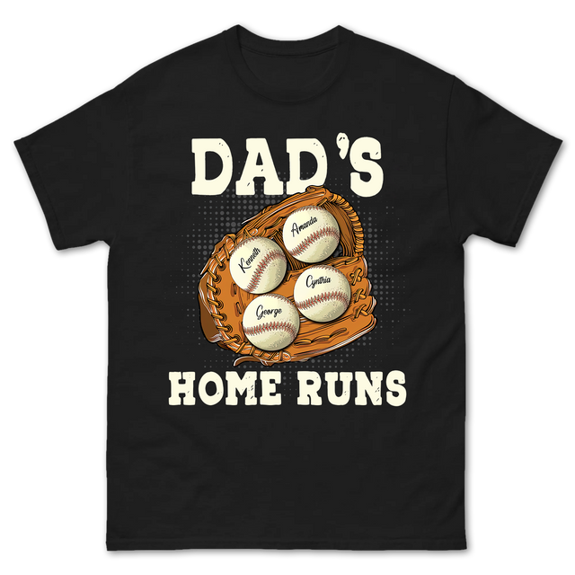 Custom Dad's Home Runs Shirt