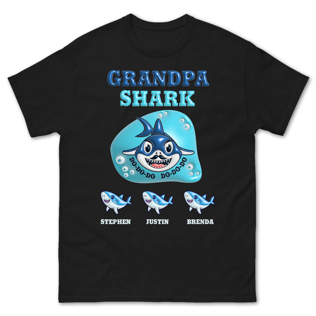 Grandpa Shark Shirt