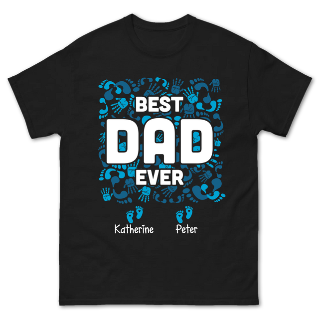 Personalized Best Dad Ever Shirt