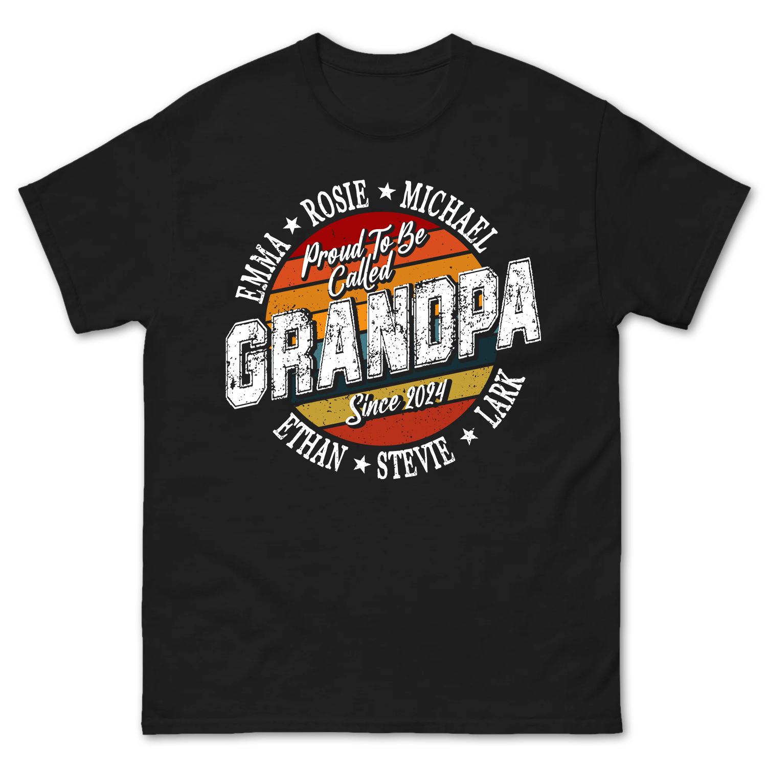 Custom Proud to be Called Grandpa Shirt