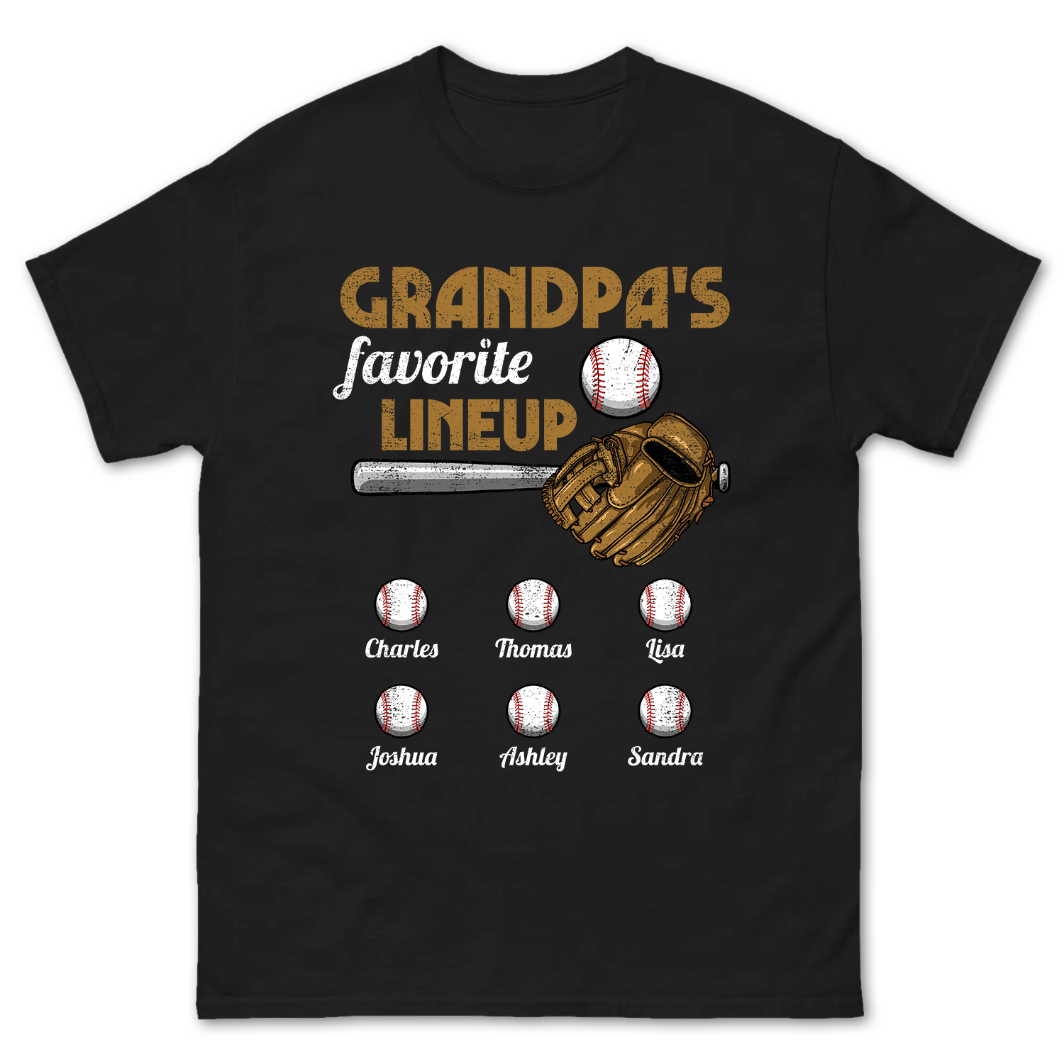 Grandpa's Favorite Lineup Shirt