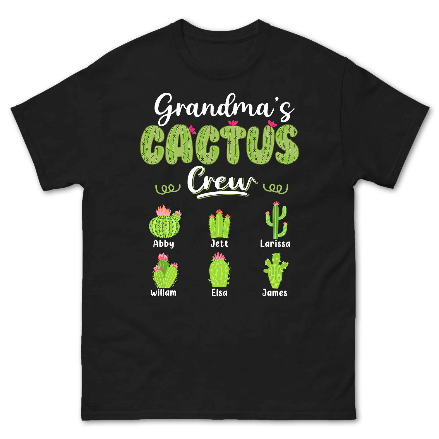 Grandma's Cactus Crew Shirt