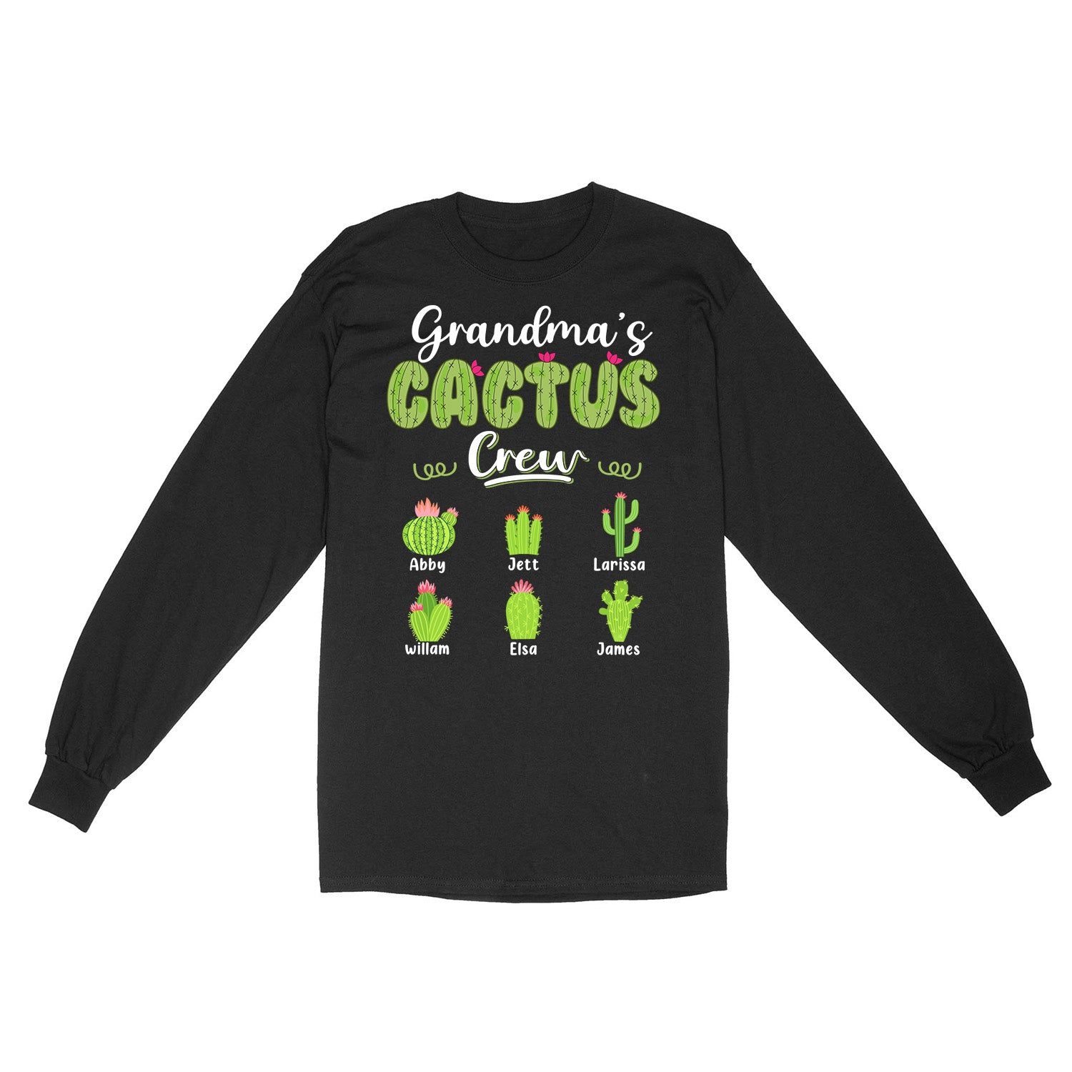 Grandma's Cactus Crew Shirt