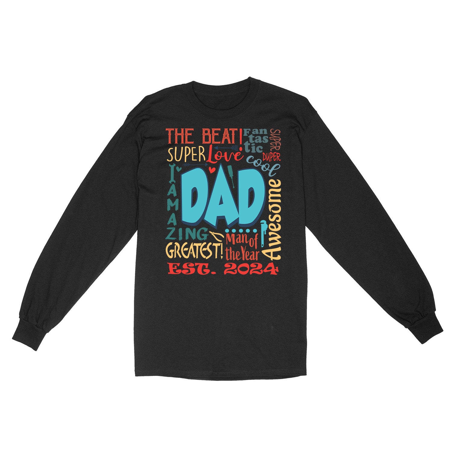 Personalized Dad Adjectives Custom Shirt